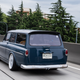 Illustration for article titled True Hero Swapped A Volvo Amazon Wagon Body Onto A BMW E30 In His Driveway